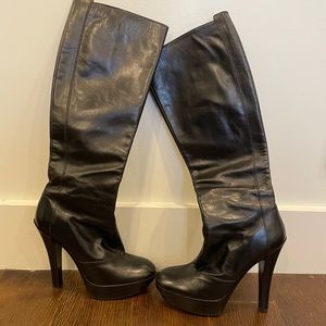 Louis Vuitton platform boots